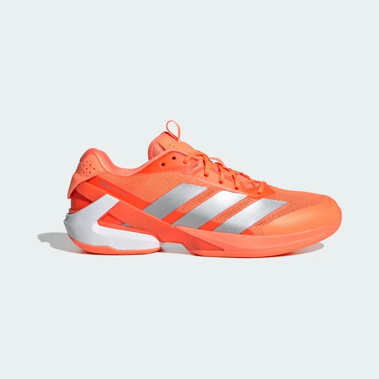adidas Adizero Ubersonic 5 Tennis “Lucid Orange / Silver Metallic / Core Black” (JR1734)