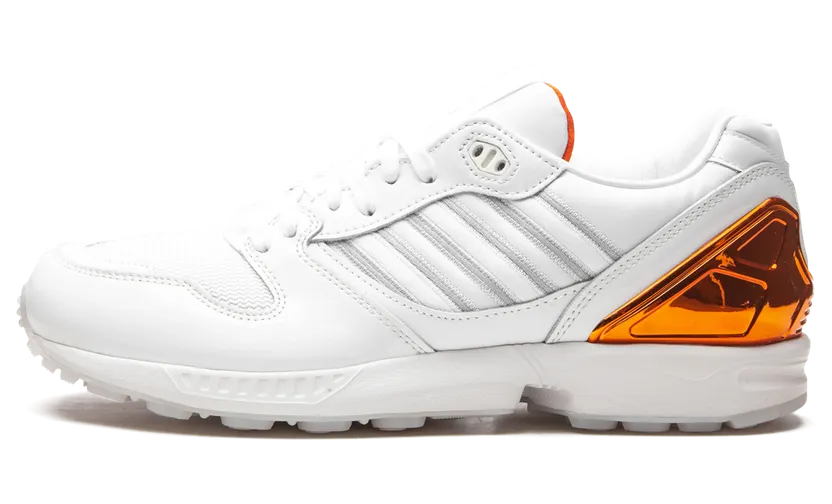 adidas ZX 5000 University of Miami (The U) Cloud White / Collegiate Orange / Dark Green (FZ4416)