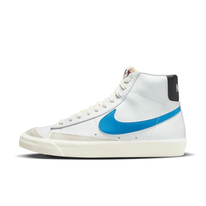 Nike Blazer Mid 77 Vintage White Light Photo Blue Black Sail (BQ6806-118)
