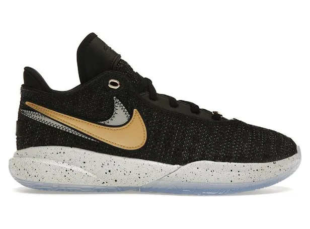 Nike LeBron 20 Black Metallic Gold (DQ8651-003)