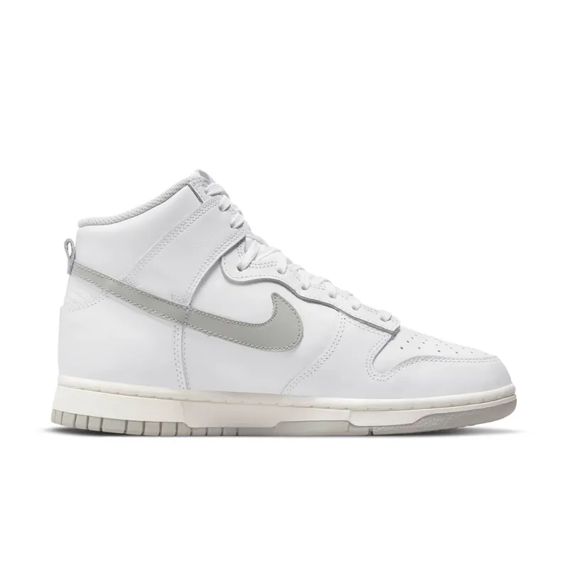 Nike Dunk High Neutral Grey – “White / Neutral Grey” (DD1869-111)