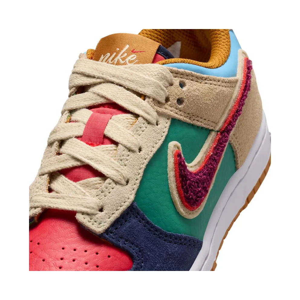 Nike Dunk Low PS “Midnight Navy / Green Noise / Linen / Speed Red” (IV6202-410)
