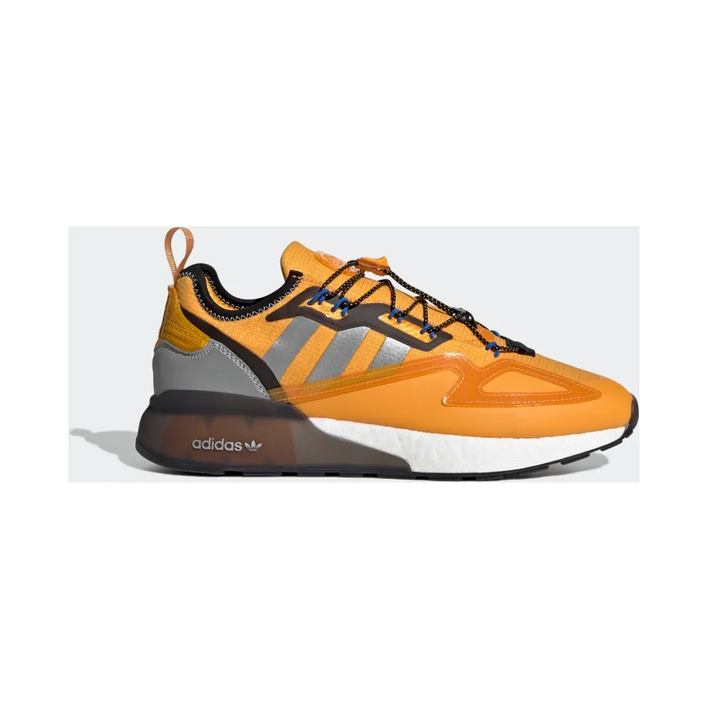 adidas ZX 2K Boost Schuh Semi Solar Gold / Silver Metallic / Core Black (GY1207)
