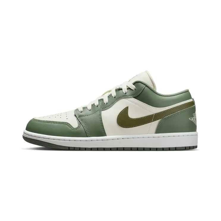 Air Jordan 1 Low “Vintage Lichen / Summit White / Medium Olive” (553558-300)