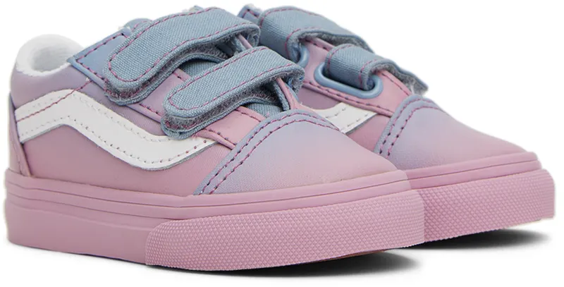 VANS Old Skool Velcro Peuterschoenen Pink (VN0A4VJJBD5)