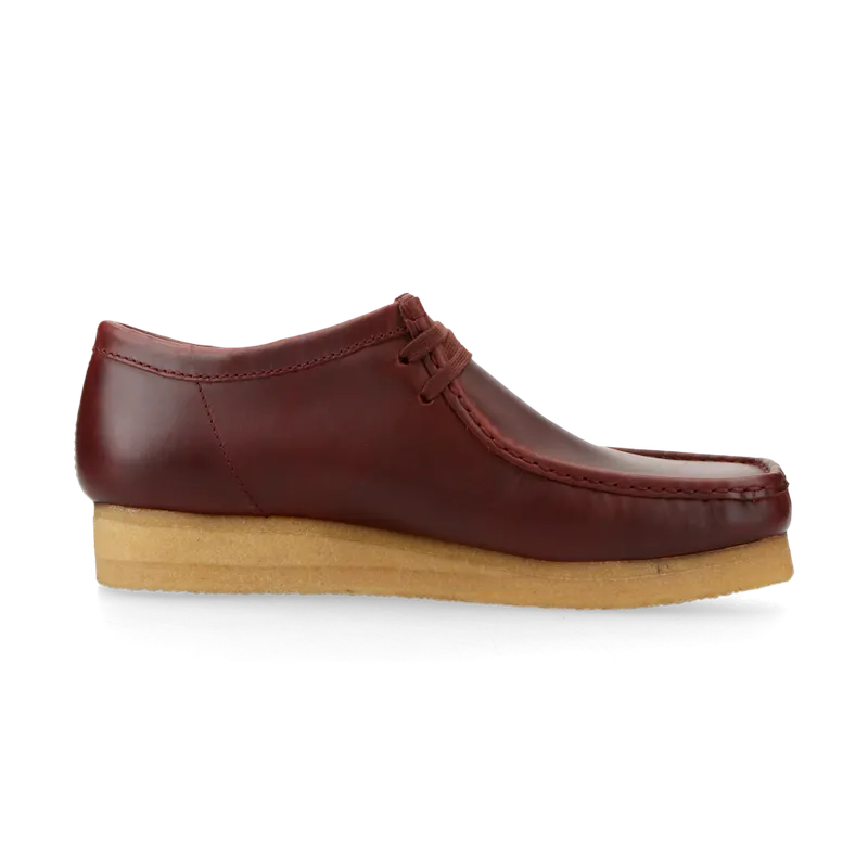 Clarks Originals Wallabee “Deep Red Leather” – 26179192