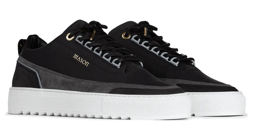 Mason Garments Firenze Gomma/Suede/Nubuck/Reflective Black/Asfalto/Cement (FW20-14D)