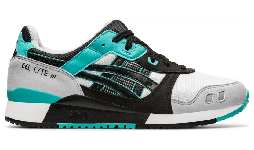 Asics Gel-Lyte III White Black Teal