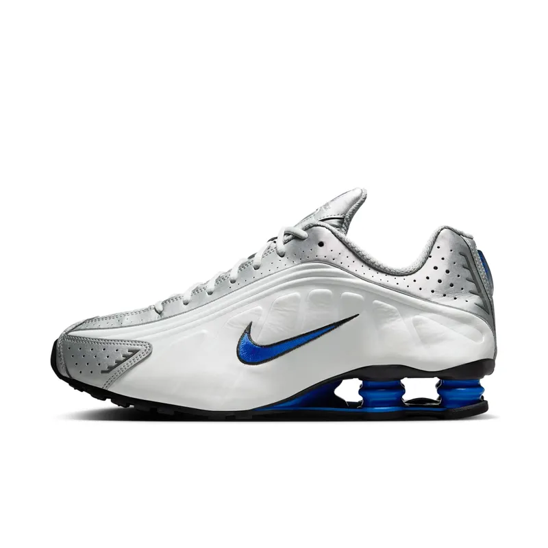 Nike Shox R4 (white / metallic silver / racer blue) – HQ1988-100