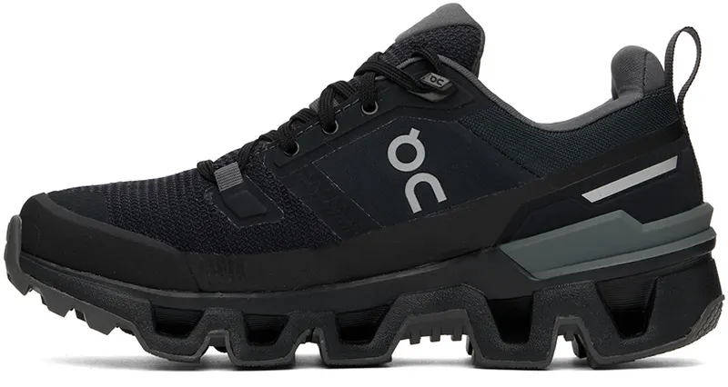On Black Cloudwander Sneakers (73.98602)