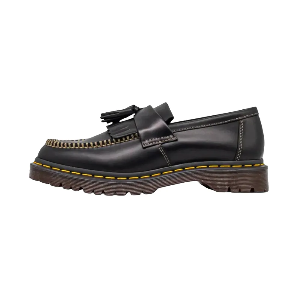 Dr Martens Adrian Orleans Leather Tassel Loafers “Black” (42849001)
