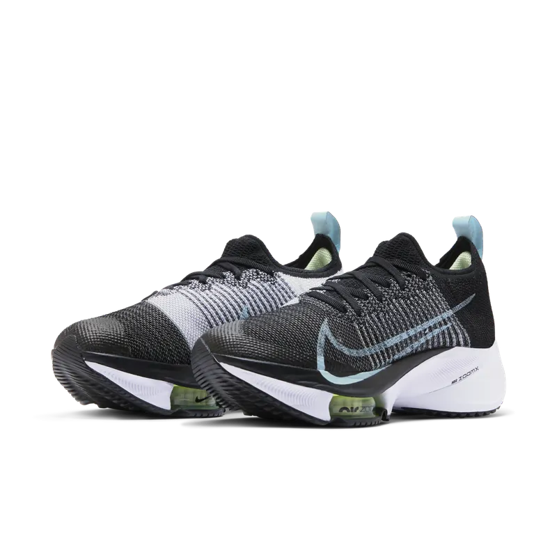 Nike Air Zoom Tempo Next% Black White (W) Black/Glacier Ice-Volt-White (CI9924-001)