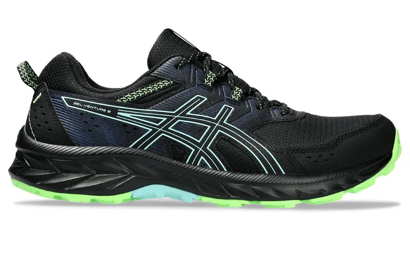 ASICS Gel-Venture 9 Black Illuminate Mint (1011B486-008)