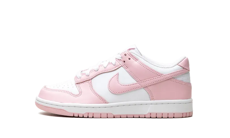 Nike Dunk Low White Medium Soft Pink (GS) (FB9109-125)