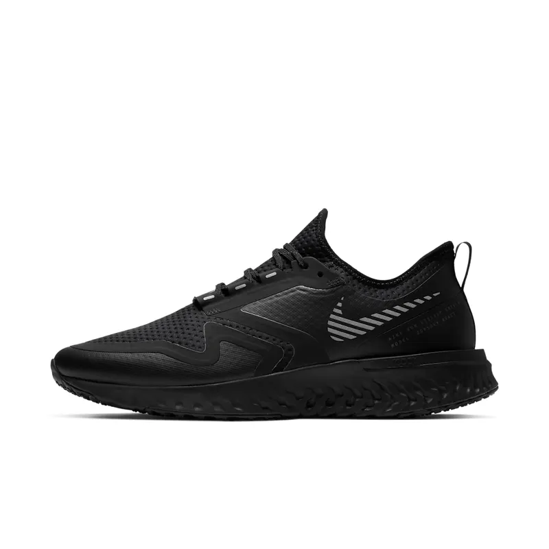 Nike Odyssey React Shield 2 ‘Black’ Black/Metallic Silver/Black (BQ1671-001)