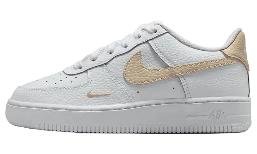 Nike Air Force 1 GS “White / Rattan” (IO7403-102)