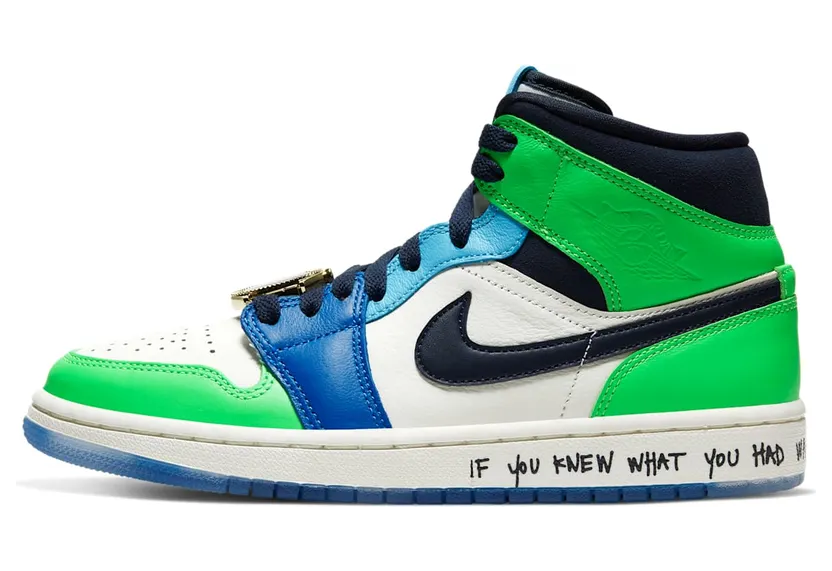 Air Jordan 1 Mid Melody Eshani – Fearless (CQ7629-100)