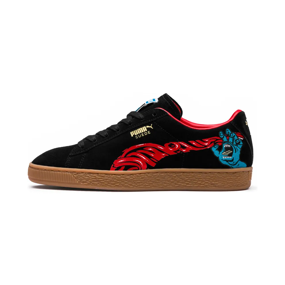 Puma Suede Classic Santa Cruz Puma Black/High Risk Red (366321-01)