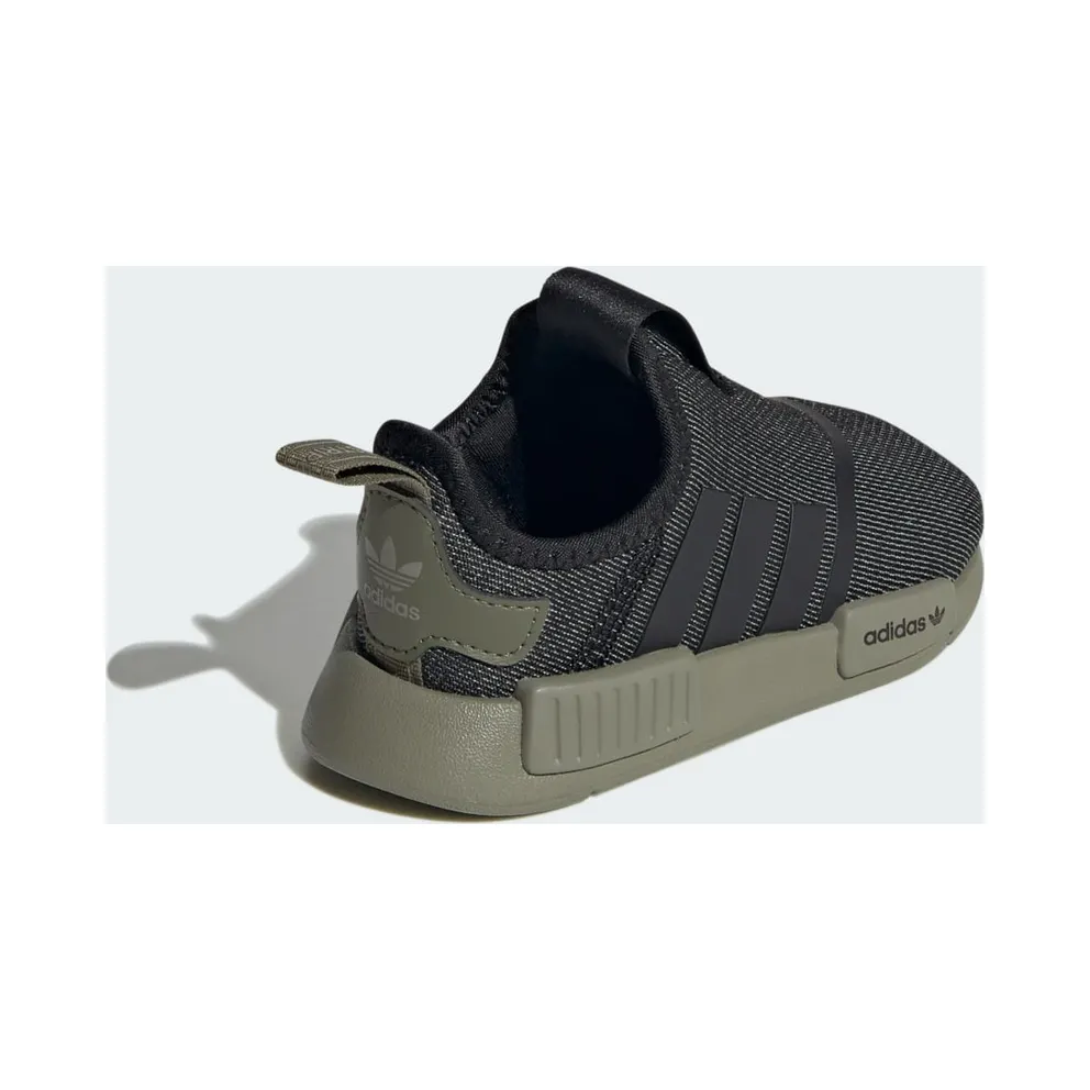 adidas NMD 360 Kids Core Black / Core Black / Focus Olive (ID2132)