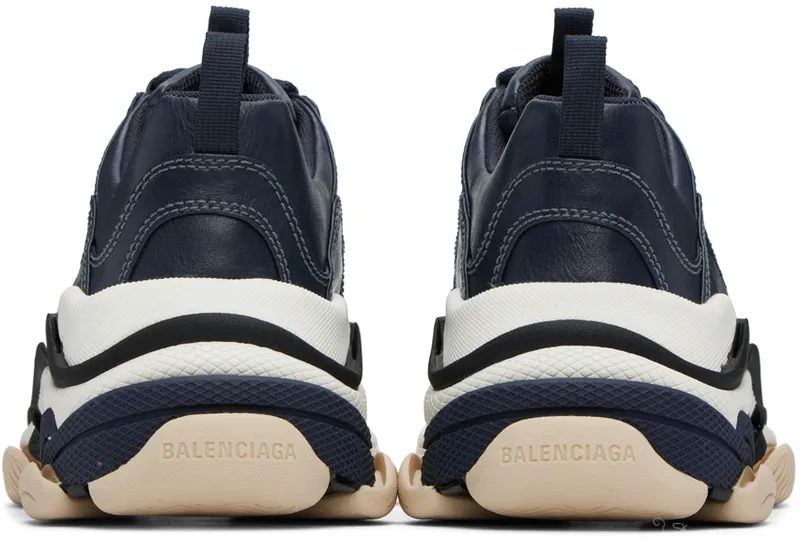 Balenciaga Triple S Low Top “Navy” (536737-W2FAD-4197)