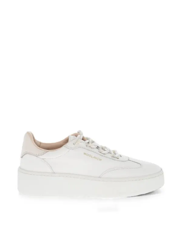 Woolrich lace-up leather – White (CMWFFO1520FRUWF095)