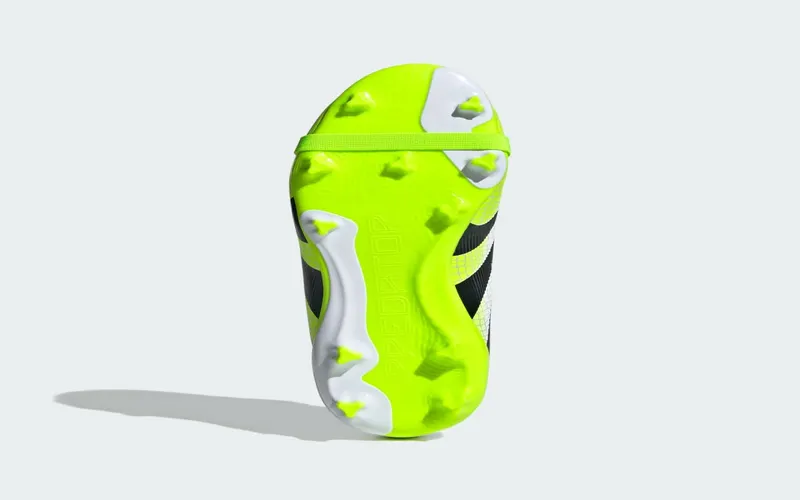 adidas Predator League Fold-Over Tongue FG/MG Cloud White Core Black Lucid Lemon (JP9916)
