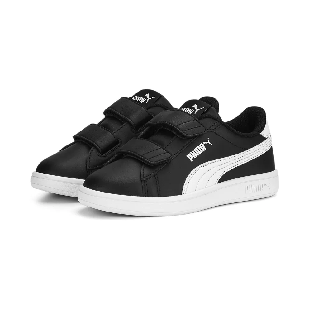 Puma Smash 3.0 V “Puma Black / Puma White” (392033_03)