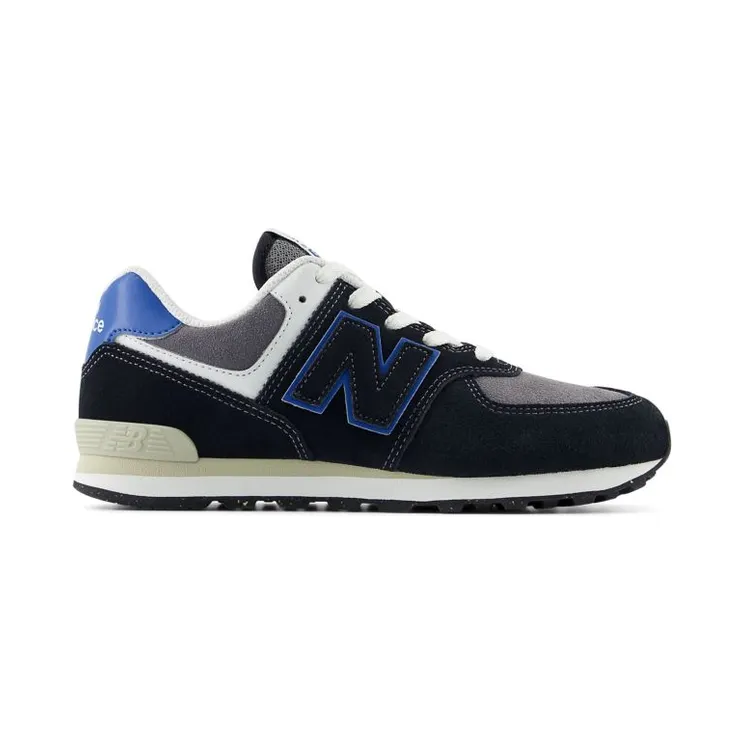 New Balance 574 LACE “Black / Blue Agate” (GC574QRB)