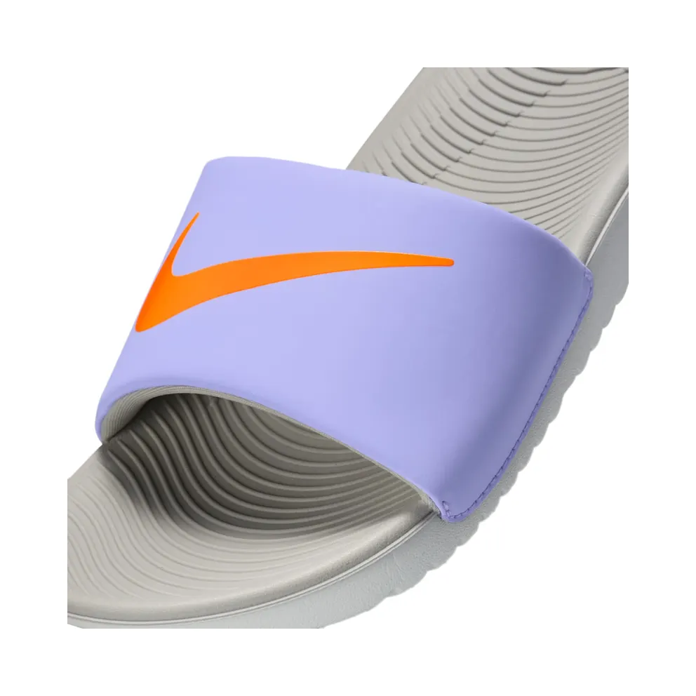 Nike Kawa Slide Purple Pulse Light Iron Ore Photon Dust Total Orange (FJ8812-500)