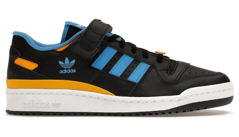 adidas Forum Low Black Pulse Blue Collegiate Gold (FZ5890)