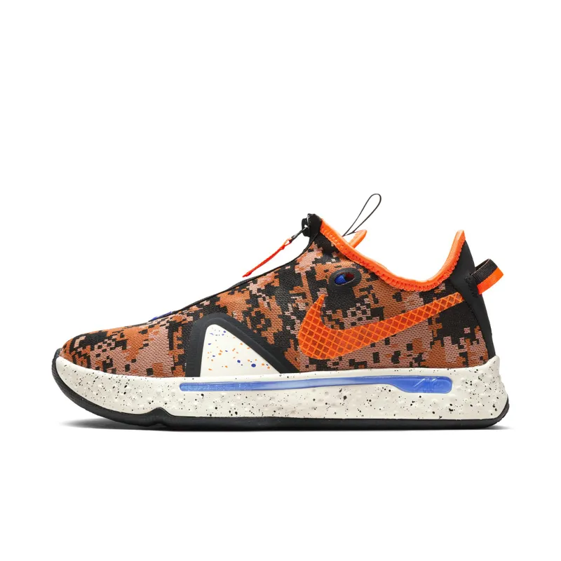 Nike PG 4 Digi Camo Light Cream/Total Orange-Terra Blush (CD5079-200)