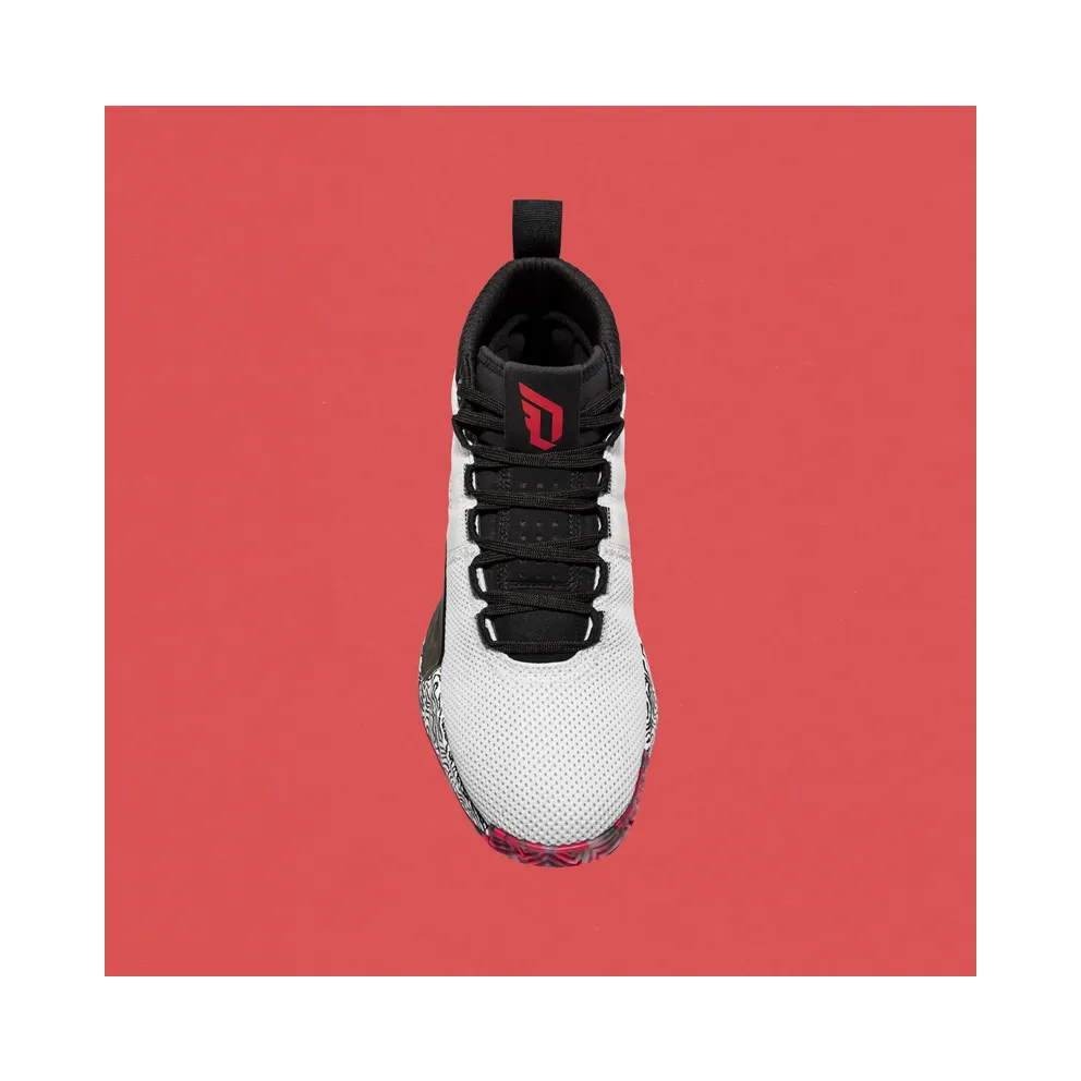 adidas Dame 5 Home White/Black/Red (F36561)