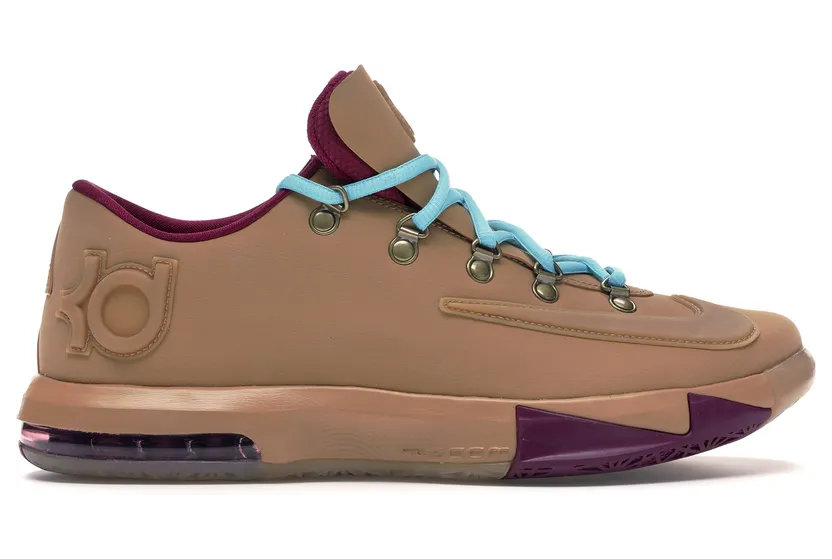 Nike KD VI EXT QS Gum Rubber Raspberry red (639046-900)