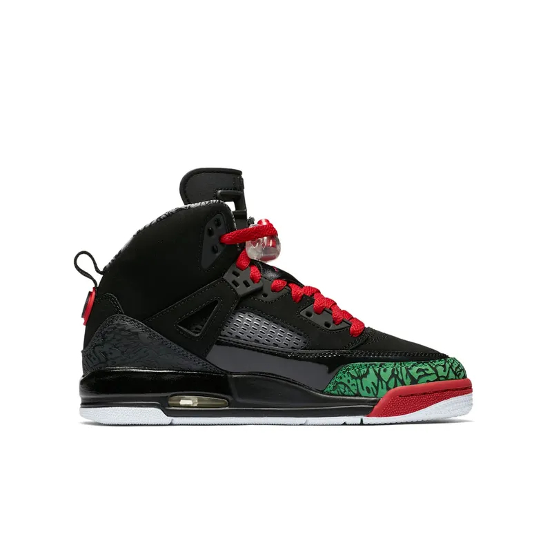 Jordan Spizike Black Varsity Red 2017 (GS) Black/Varsity Red-Classic-Green-White (317321-026)