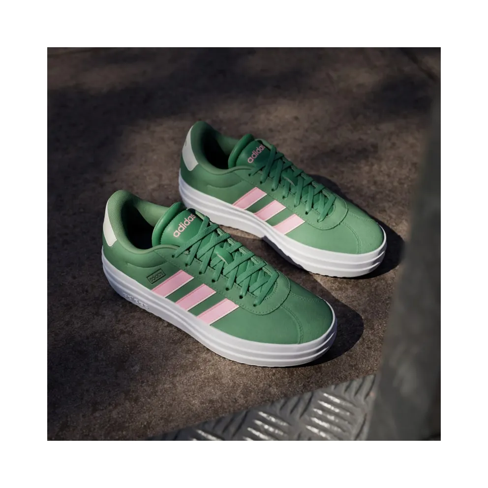 Adidas VL Court Bold Preloved Green / Pink Spark / Ivory (IH0365)