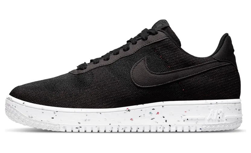 Nike Air Force 1 Low Crater Flyknit Black White (DC4831-003)
