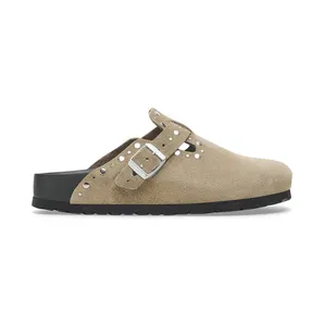 Birkenstock Boston Rivets Suede Taupe (1027864)