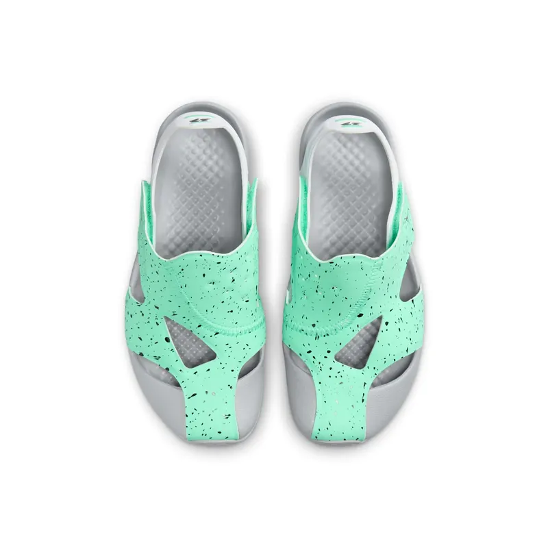 Jordan Flare Green Glow Wolf Grey White Black (CI7849-302)