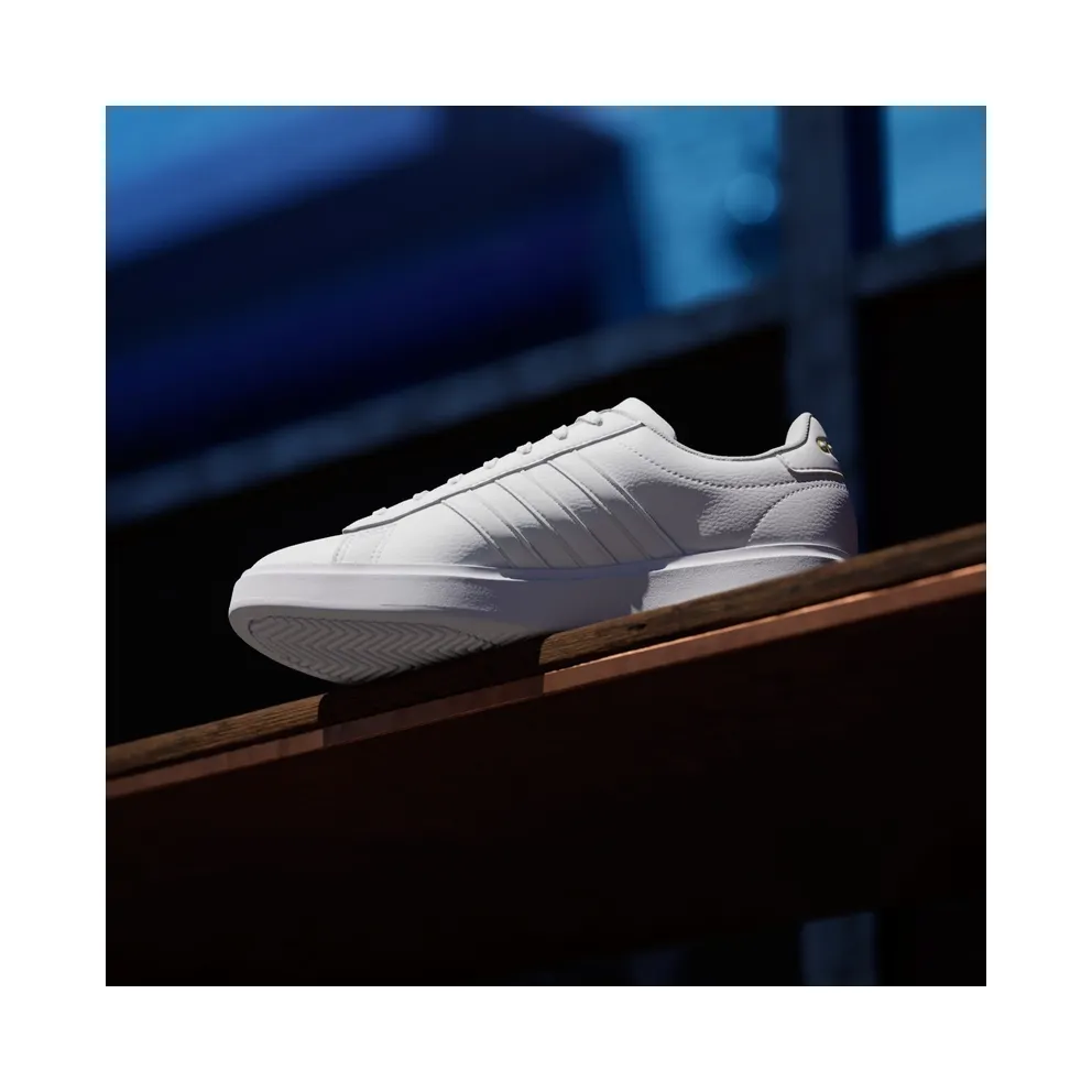 Adidas Grand Court Cloudfoam Lifestyle Court Comfort Cloud White / Cloud White / Gold Metallic (GW9213)