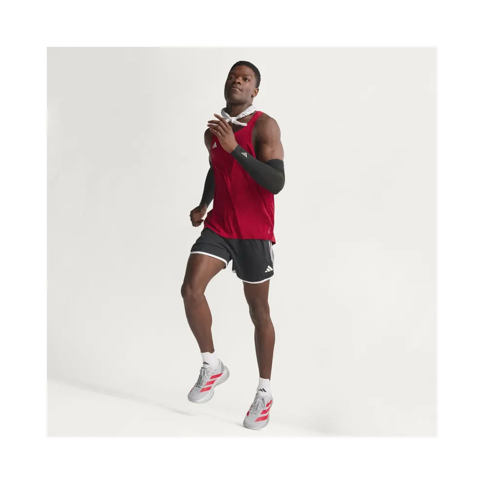 Adidas Adizero EVO SL Silver Metallic / Lucid Red / Iron Metallic (KI3381)