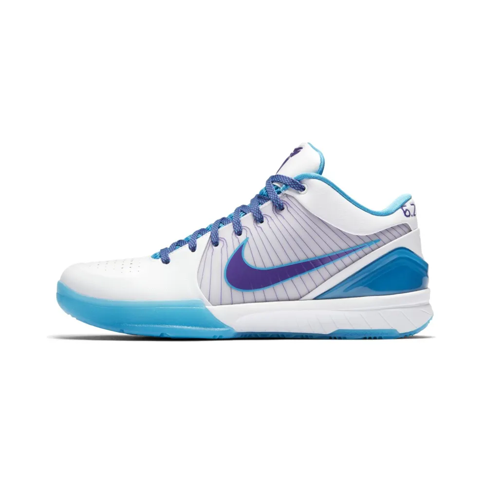 Nike Kobe 4 Protro Draft Day Hornets White/Varsity Purple-Orion Blue (AV6339-100)