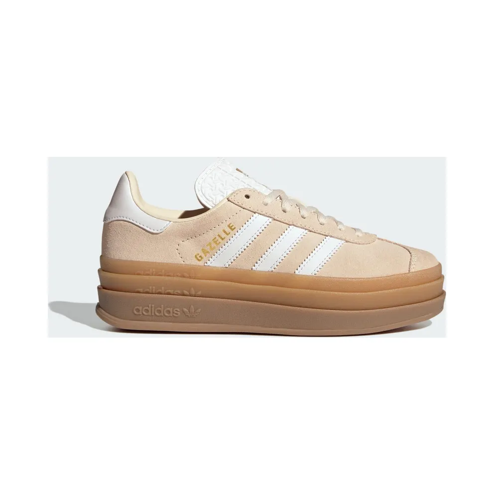 Adidas Gazelle Bold Wonder White / Cloud White / Gold Metallic (JP9288)