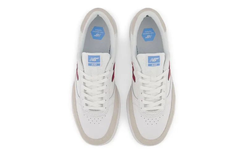 New Balance New Balance Unisex NB Numeric 440 White/Red (NM440WBY)