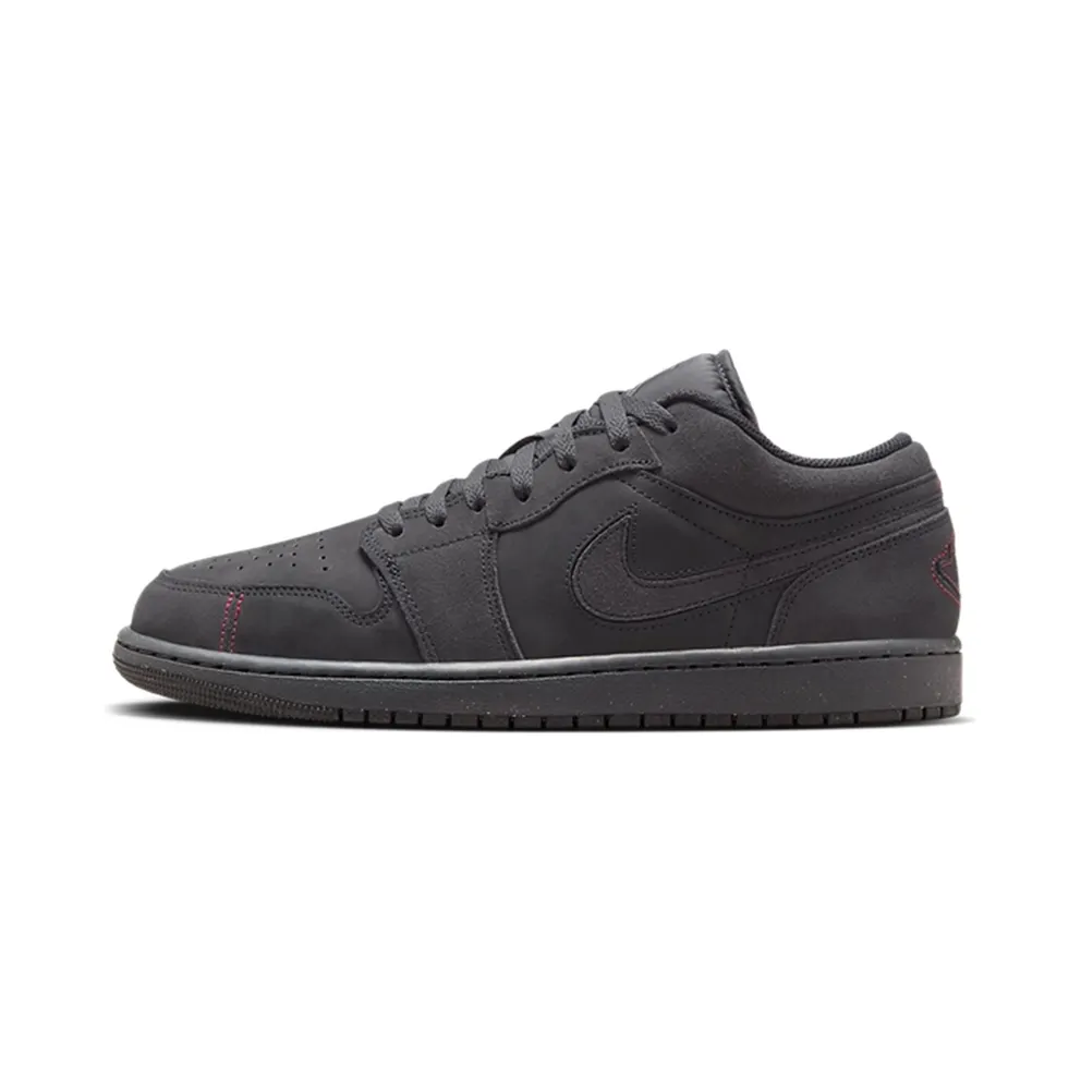 Jordan 1 Low SE Craft Dark Smoke Grey Varsity Red (FD8635-001)