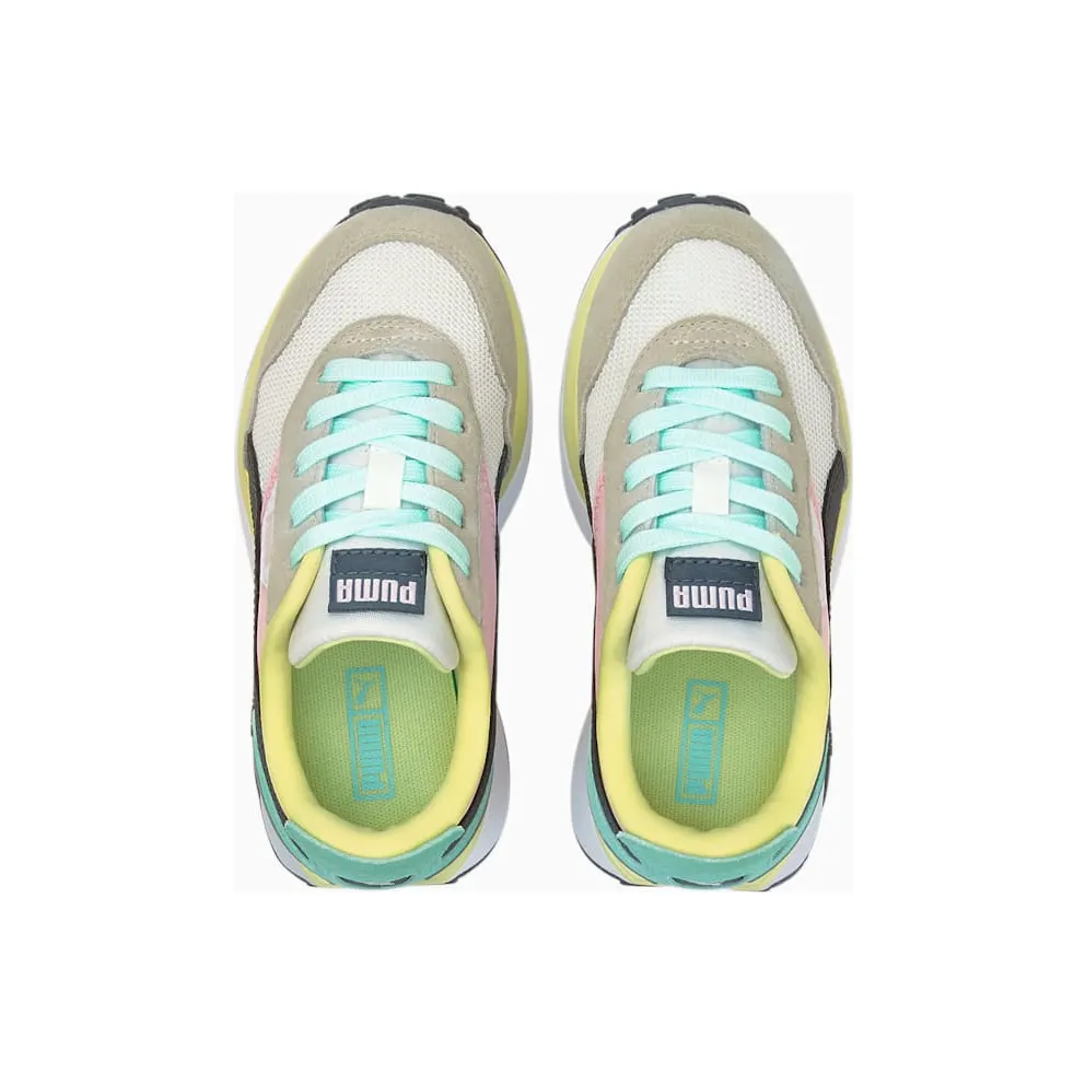 Puma Cruise Rider Kids White/Pink (381791-02)