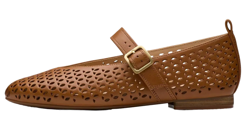 Clarks Fawna Jane “Tan Leather” (26181228)