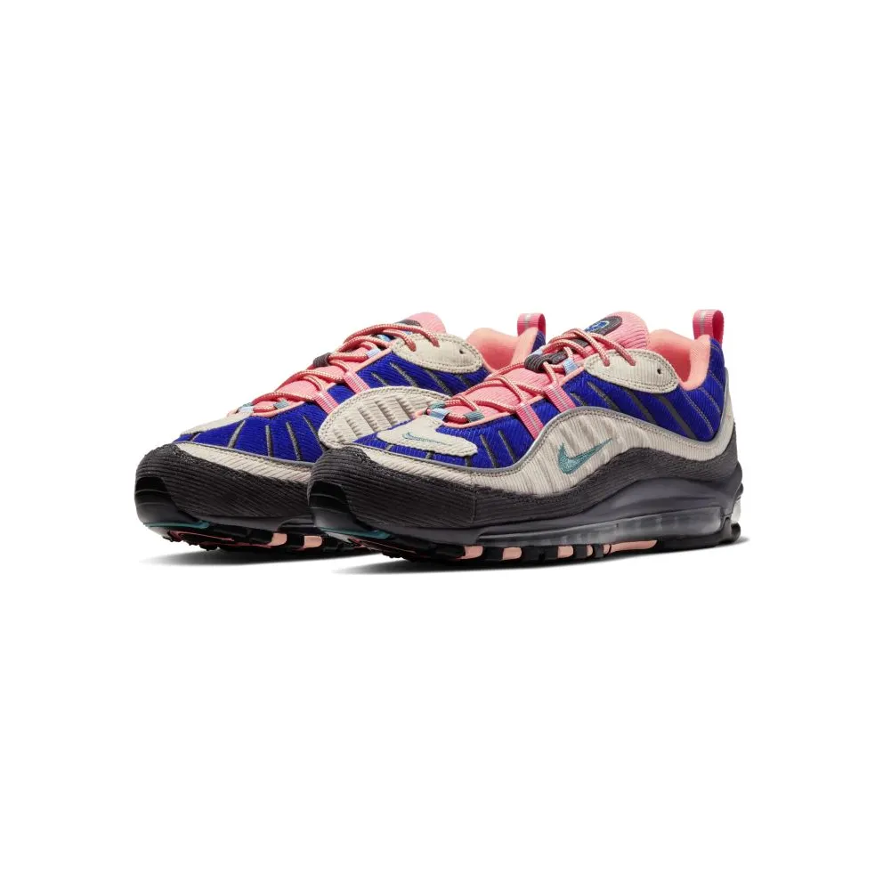 Nike Air Max 98 Corduroy Desert Sand Sand/Royal-Pink-Brown (CQ7513-044)