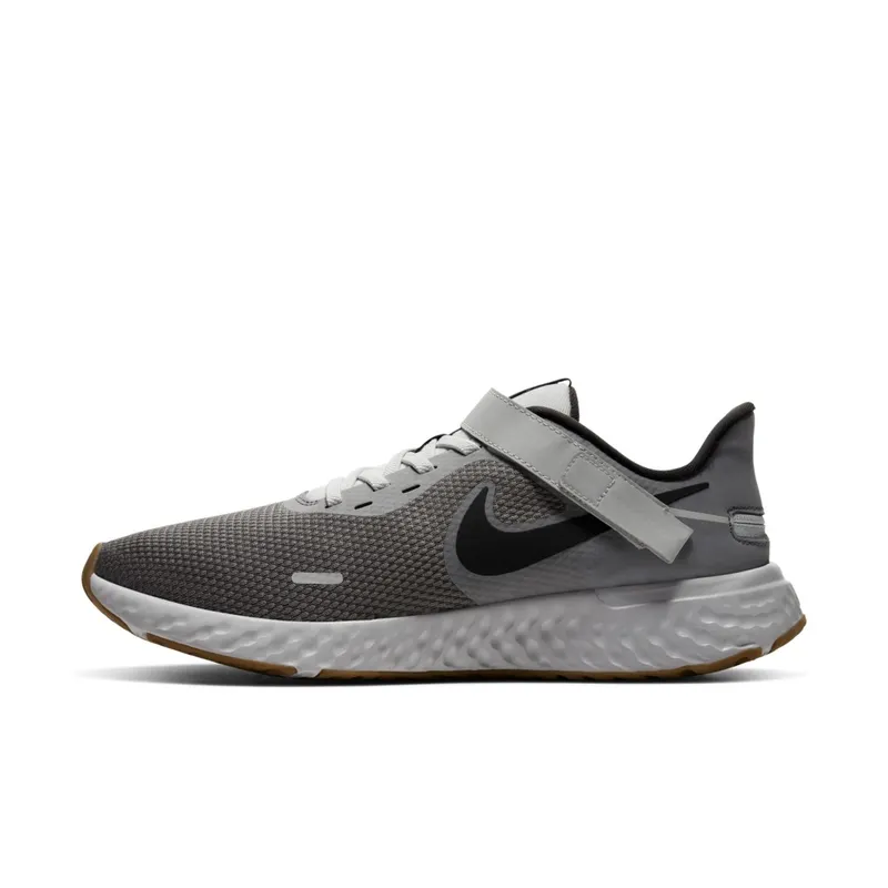 Nike  Revolution 5 FlyEase Smoke Grey Smoke Grey/Photon Dust-Metallic Copper-Dark Smoke Grey (BQ3211-002)
