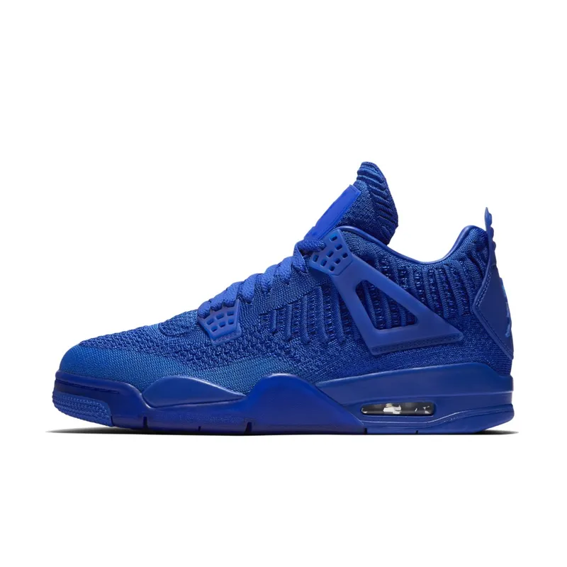 Jordan 4 Retro Flyknit Royal Hyper Royal/Black-Hyper Royal (AQ3559-400)