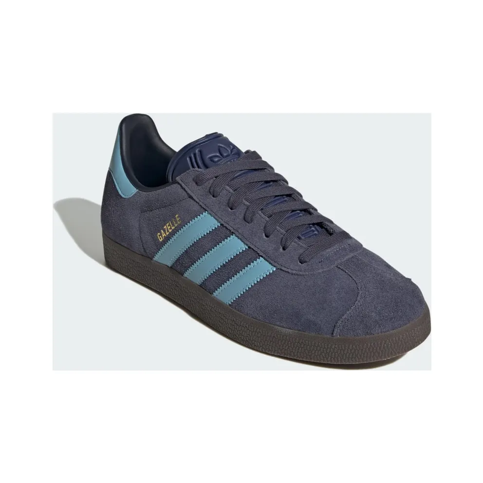adidas Gazelle Shadow Navy / Clear Blue / Gum (IG4988)